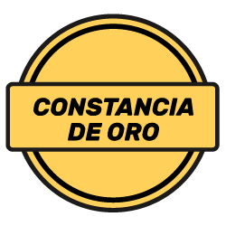 Medalla Constancia ORO